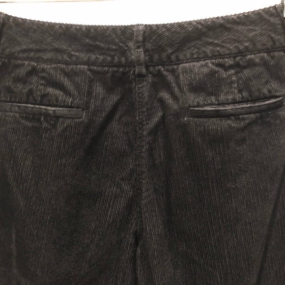 ELIE TAHARI Black Stretch Viscose Corduroy Pants 6 x 32 $225 - Picture 6 of 7